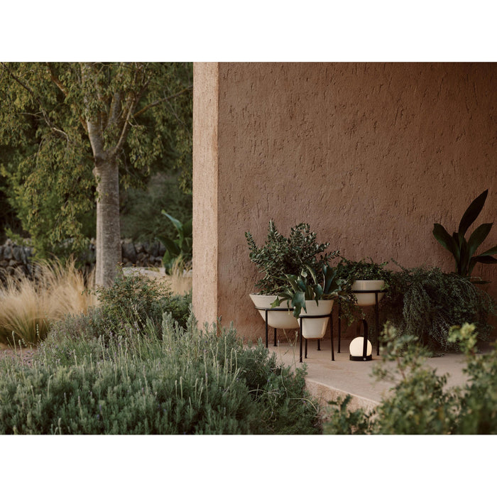 Audo Copenhagen Daiza plantenbak H45 Ø35 ivoor