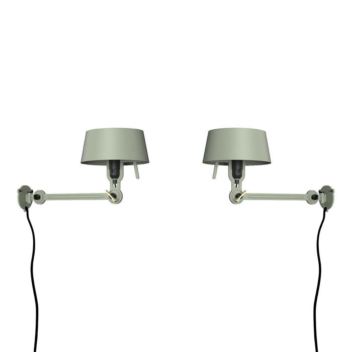 Bolt Bed Underfit wandlamp met stekker set van 2 Flux Green