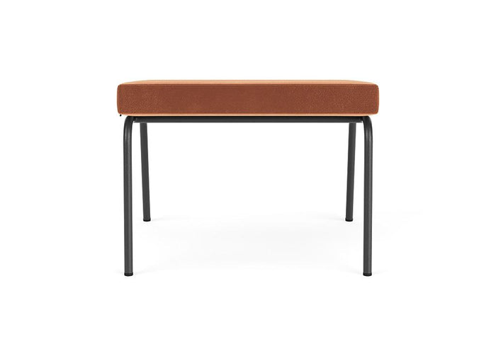 FÉST Monday ottoman zwart Soil 01 natural