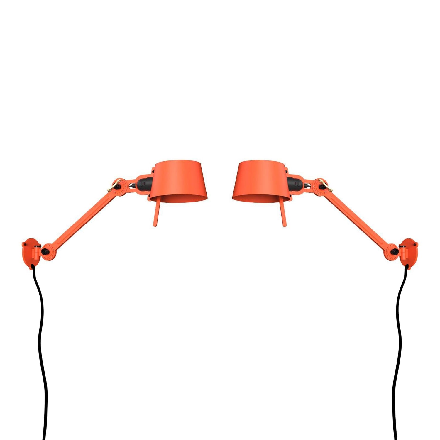 Bolt Bed Sidefit wandlamp met stekker set van 2 Striking Orange