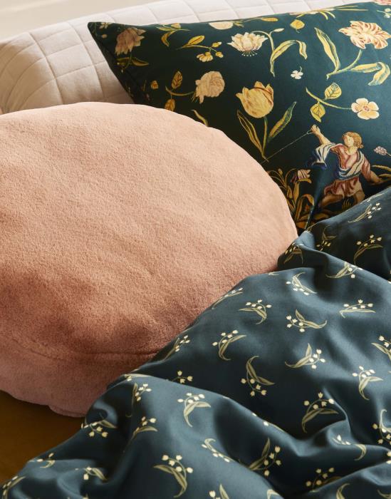 Essenza Odilia Dekbedovertrek Deep sea blue 260 x 220 cm