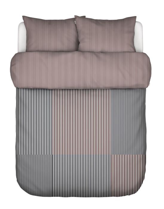 Marc O'Polo Ellan Dekbedovertrek Crimson Brown 260 x 220 cm