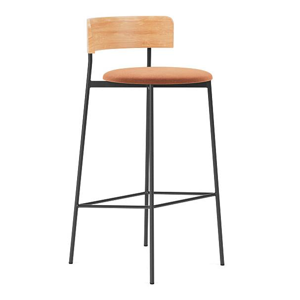 FÉST Friday barkruk 75 naturel Royal 160 magnolia