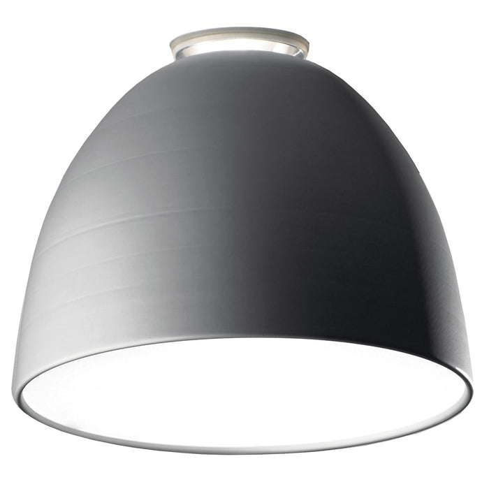 Nur Mini plafondlamp Ø36 mat aluminium