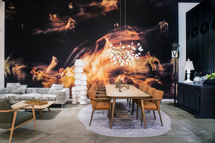 Moooi Carpets Diamond Tree vloerkleed 267x400 polyamide grijs