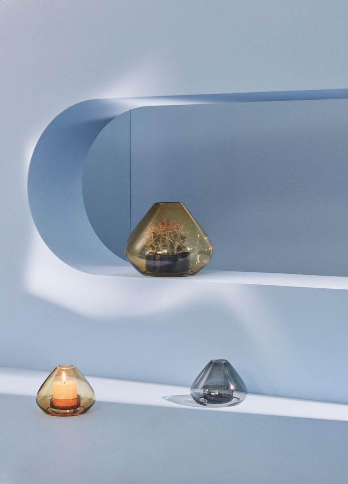 Uno kandelaar large black