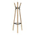 Steelwood Coat Stand kapstok zwart|beuken