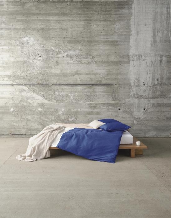 Marc O'Polo Ewon Dekbedovertrek Cool Cobalt 260 x 220 cm