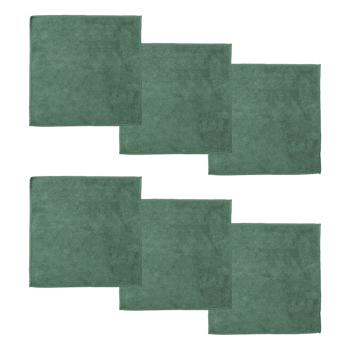 DDDDD microvezeldoek Billie - 30x30 cm - Green - 6 stuks