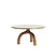 Light & Living Salontafel Mello - Bruin - Ø76cm
