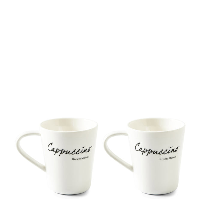 RM Classic Cappuccino Mug - Porselein Mokken set van 2 - 200 ml