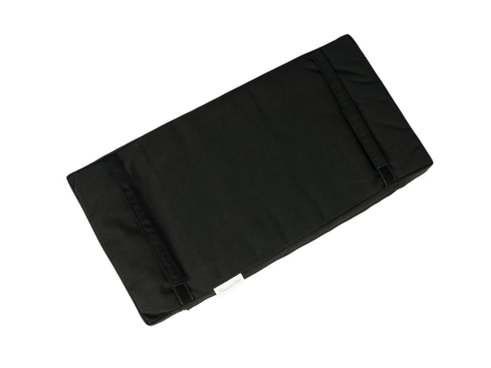 MaximaVida picknicktafel kussen Havana zwart 55 cm - 4 stuks