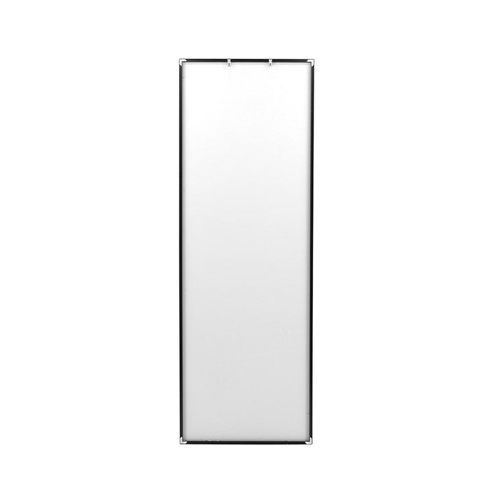 Nest living Nox Metalen Wandspiegel 190 x 67 cm - Zwart