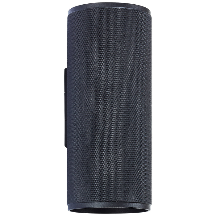 Brilliant Marty Wandlamp - Boven & Onder - Ø 6,5 cm - Zwart