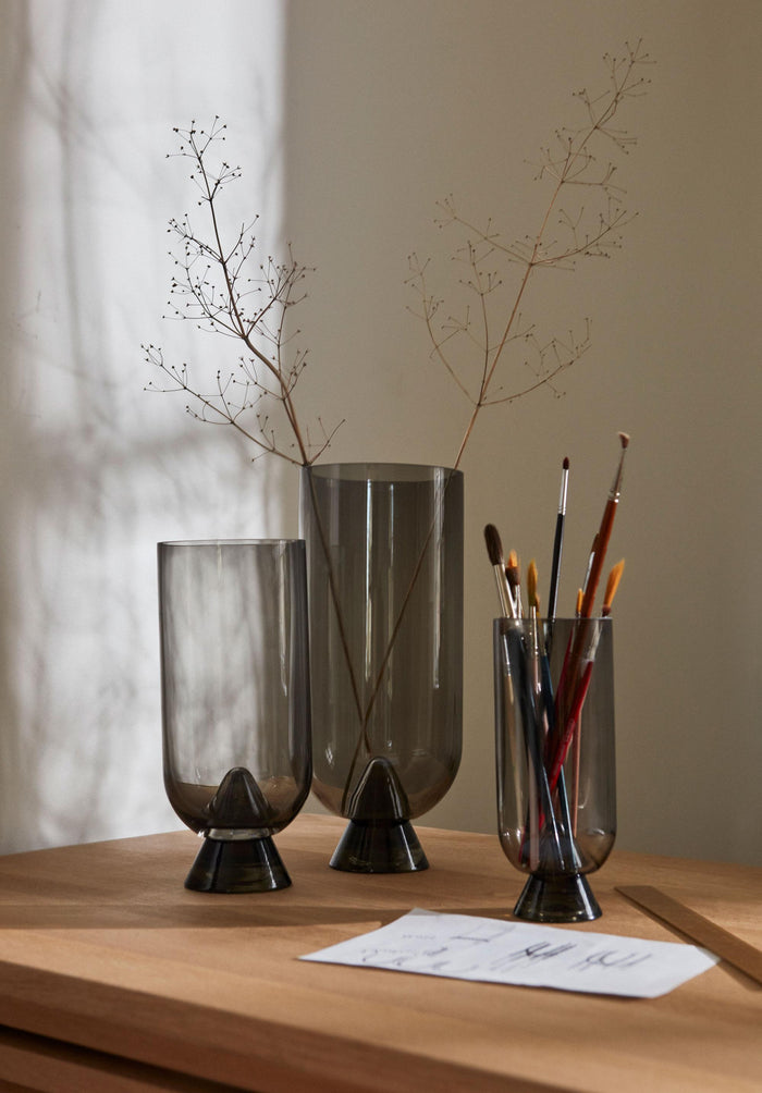 Glacies vaas large black