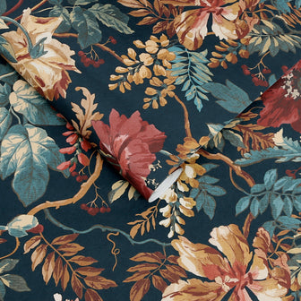 Graham & Brown vliesbehang Florenzia Dusk Donkerblauw