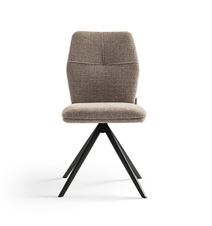 Furnihaus Eetkamerstoelen set van 2 - Emma - Taupe - Stof