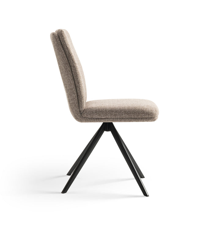 Furnihaus Eetkamerstoelen set van 2 - Emma - Taupe - Stof