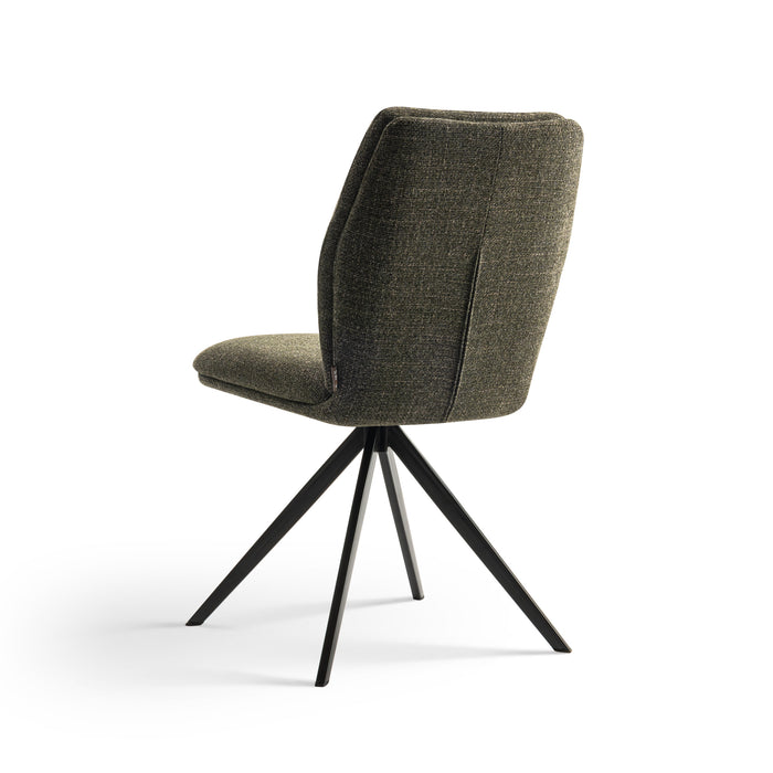 Furnihaus Eetkamerstoelen set van 2 - Emma - Groen - Stof