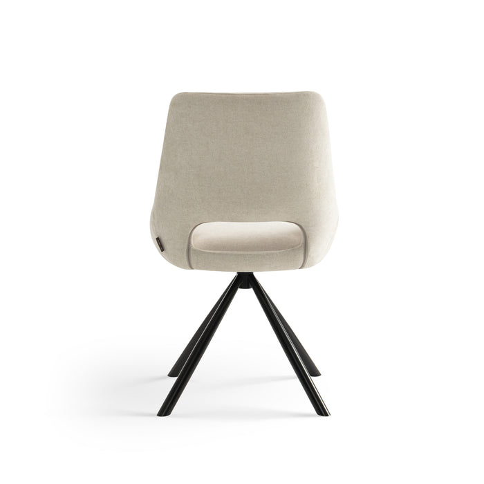 Furnihaus Eetkamerstoelen set van 2 - Tosca - Beige - Stof