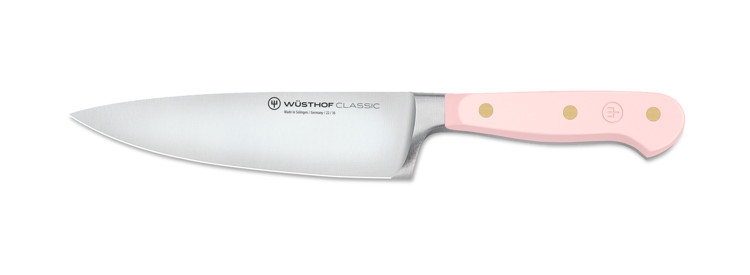 Wusthof Classic koksmes 16 cm - pink himalayan salt