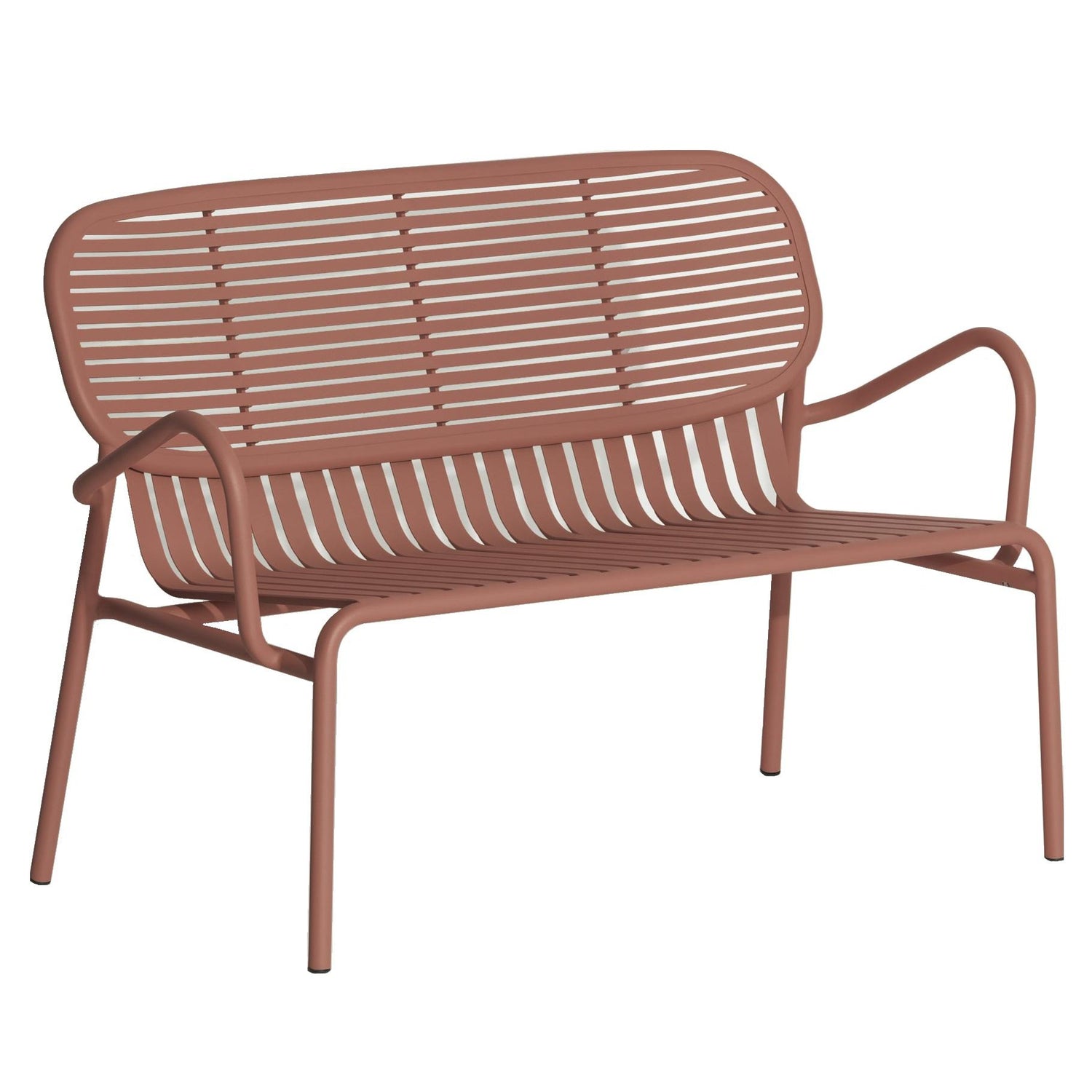 Week-end tuinbank 2-zits terracotta