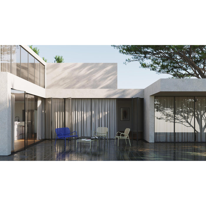 Week-end tuinbank 2-zits glass green