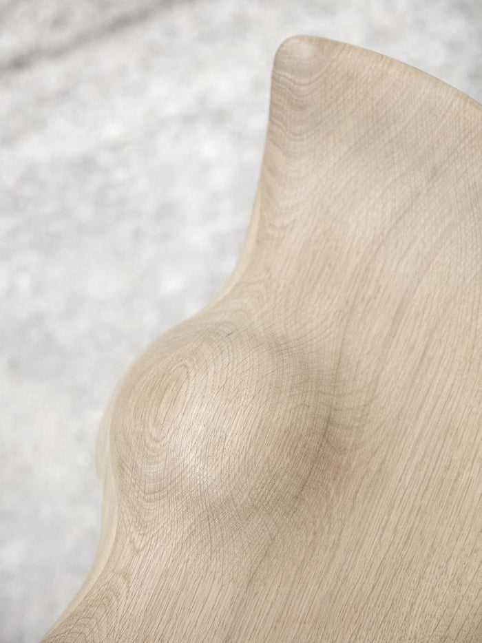 Audo Copenhagen ML42 barkruk H73 gezeept eiken, messing