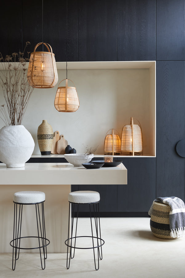 Light & Living Light&living Hanglamp Ø38x50 cm JACINTO rotan naturel