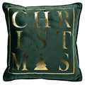 Christmas - Kerst kussenhoezen - 45x45 cm, groen