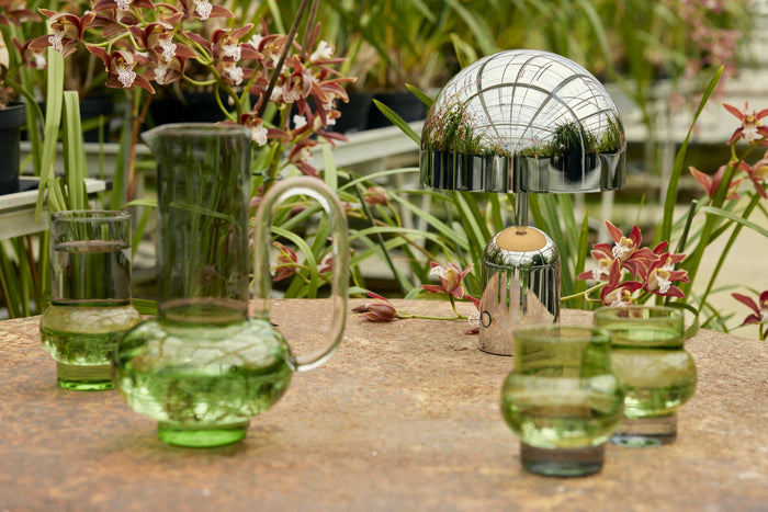 Bump Short glazen set van 2 groen