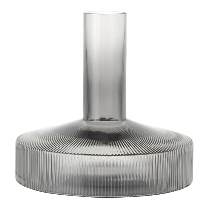 Ferm Living Ripple Decanteerkaraf - Smoked Grey