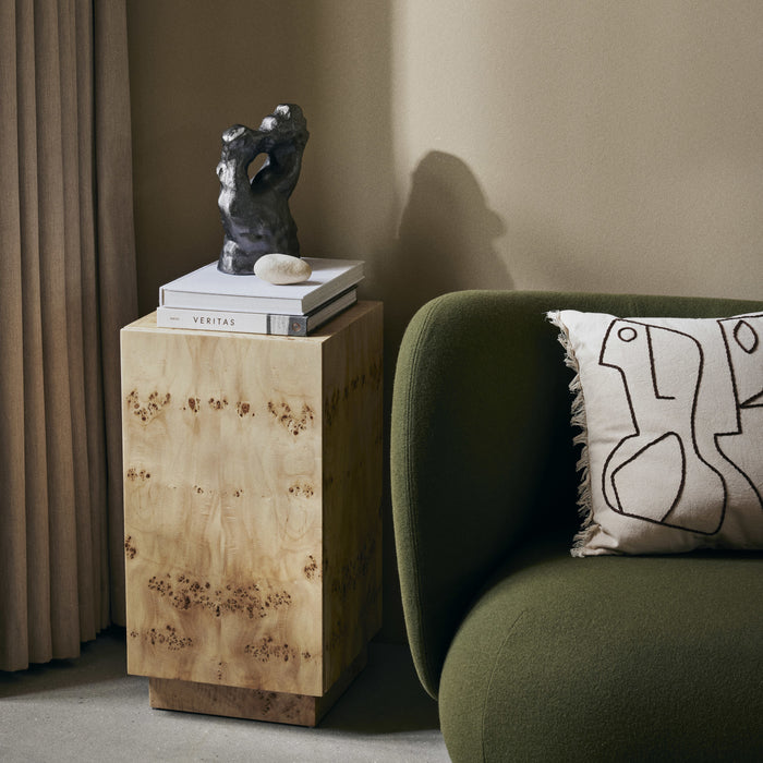 ferm LIVING Burl Bijzettafel Pillaar - Naturel