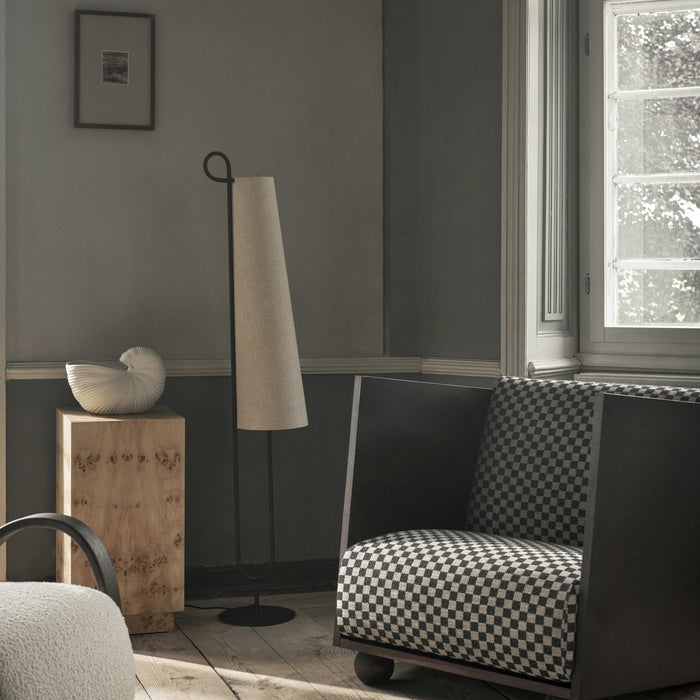 Ferm Living Burl Bijzettafel Pillaar - Naturel