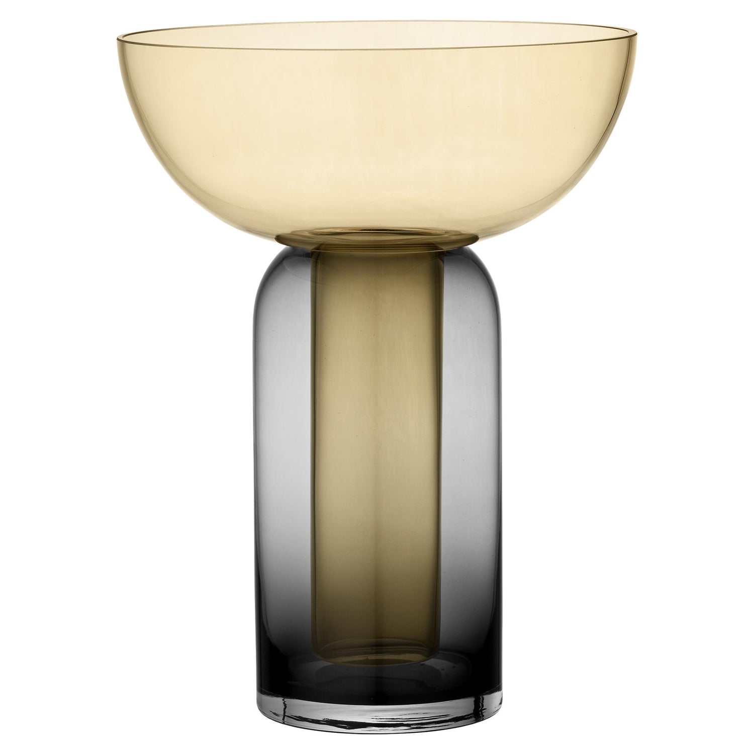 AYTM Torus vaas small zwart|amber