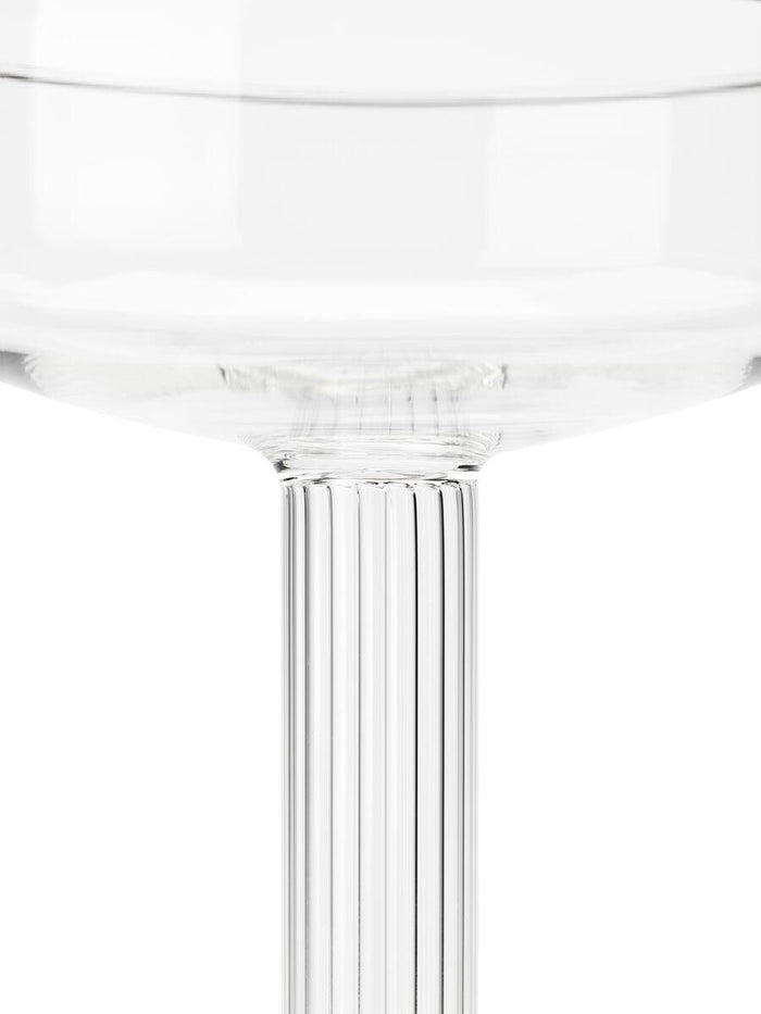 FÉST Charlie champagne glas set van 2 transparant