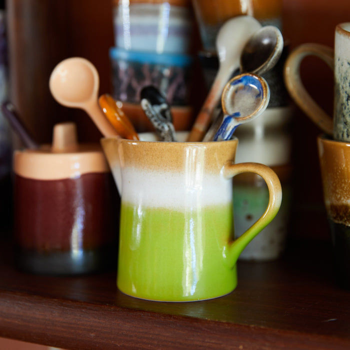 HKliving 70's Melkkan en Suikerpot - Foreland