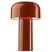 Flos Bellhop tafellamp LED oplaadbaar baksteenrood