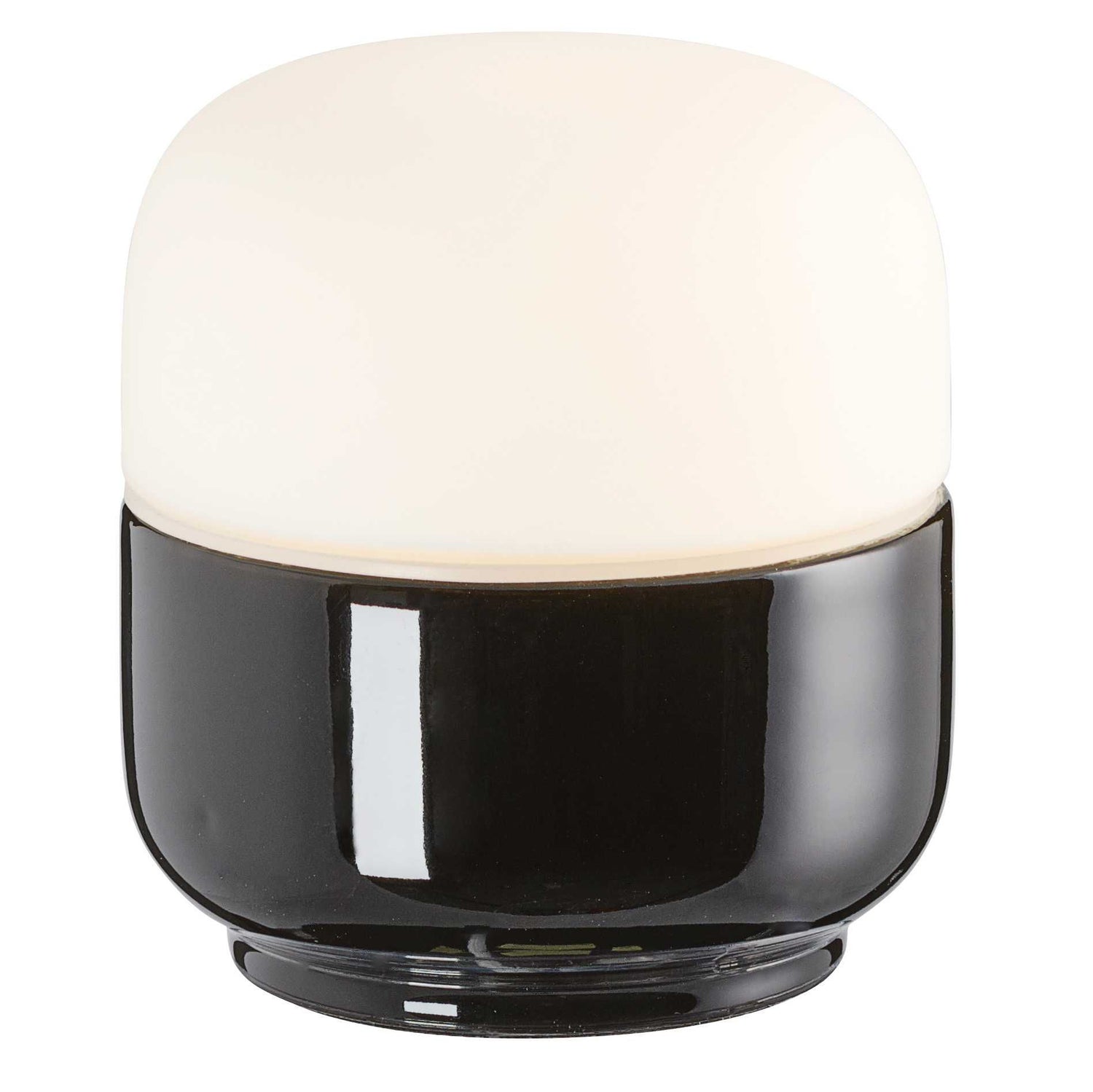 Ifö Electric Ohm 100|110 plafond-en wandlamp porselein IP44 Zwart