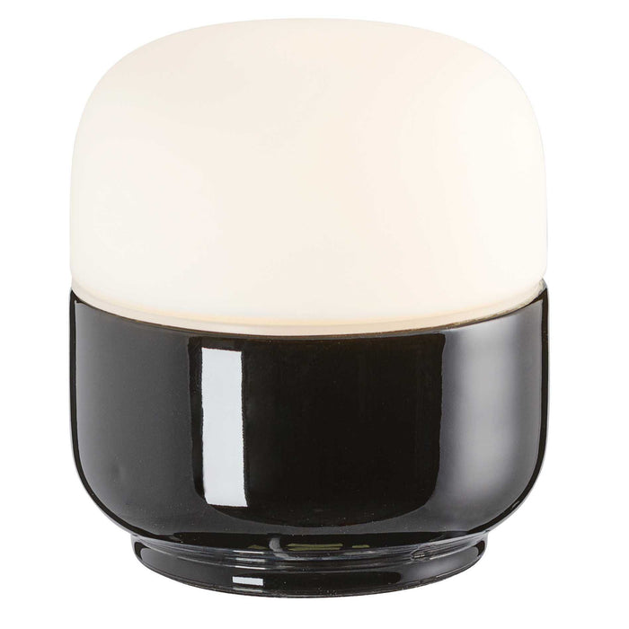 Ifö Electric Ohm 100|110 plafond-en wandlamp porselein IP44 Zwart