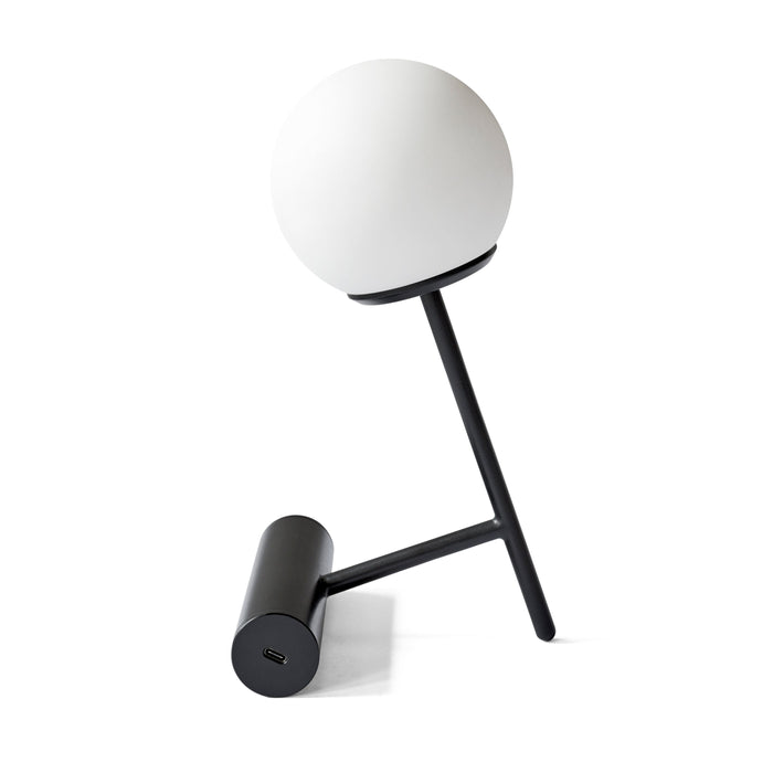 Audo Copenhagen Phare tafellamp LED oplaadbaar Burned Red
