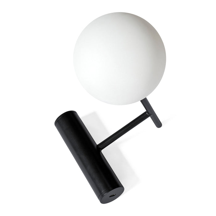 Audo Copenhagen Phare tafellamp LED oplaadbaar Burned Red