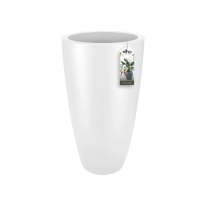 elho Pure Soft Round High Bloempot Ø 40 cm - Wit