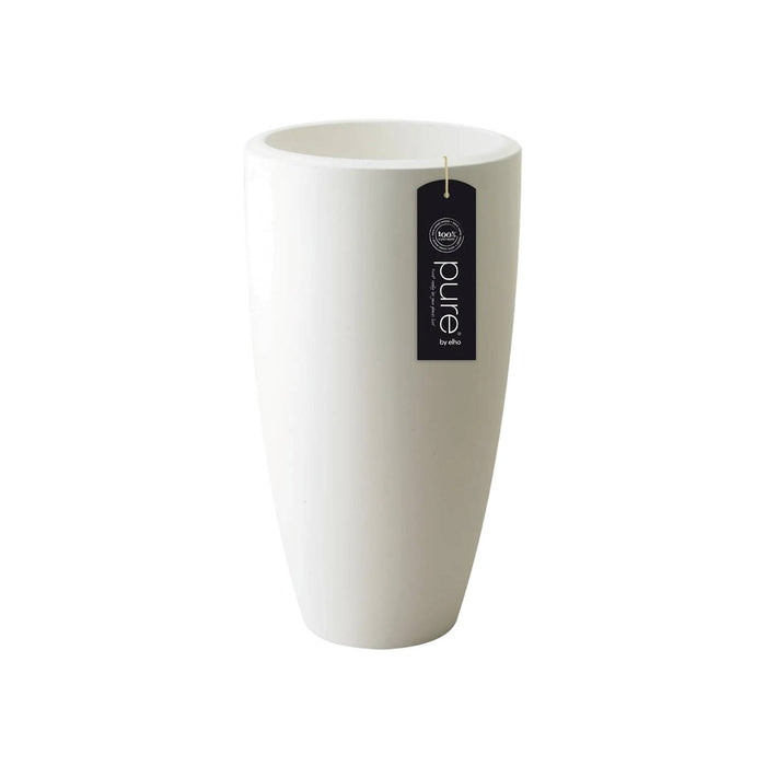 elho Pure Soft Round High Bloempot Ø 30 cm - Wit