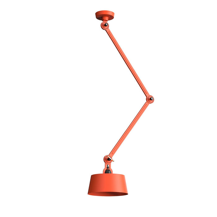 Bolt Upperfit 2 Arm plafondlamp Ø22 install Striking Orange