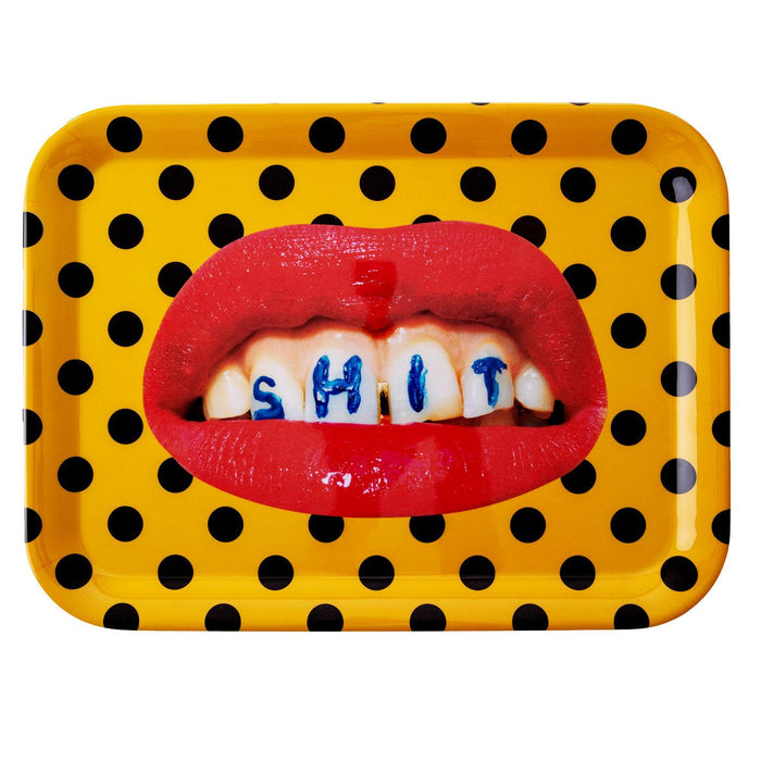 Toiletpaper dienblad Shit