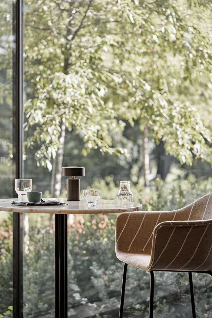 Audo Copenhagen Column tafellamp LED oplaadbaar brons