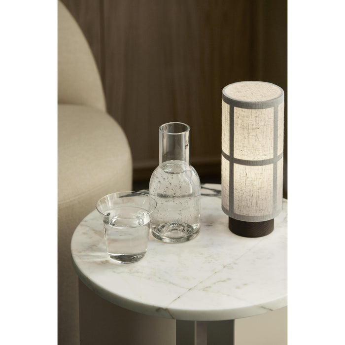 Audo Copenhagen Hashira tafellamp LED oplaadbaar Raw