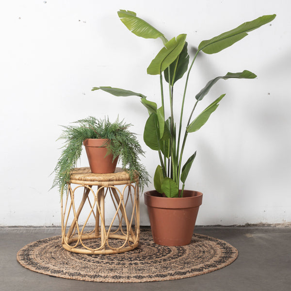 Giga Meubel - Salontafel Helena Naturel Ø43   - Rotan