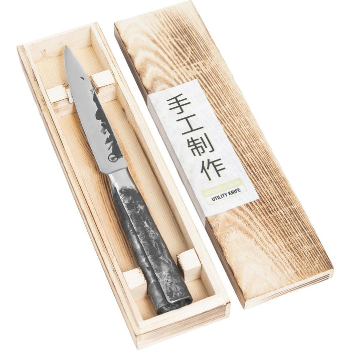 Forged Intense Universeel keukenmes 13cm - RVS - In Houten Gifbox